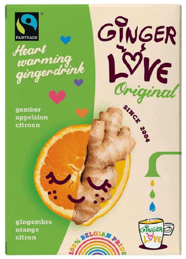 LFC Gingerlove original bio 3x14g sachets +25% gratuit